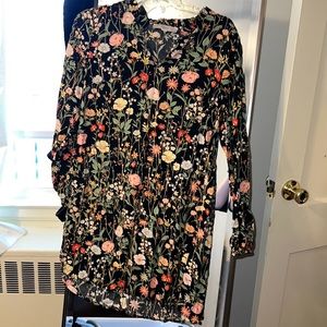 Womens long sleeve thin dress